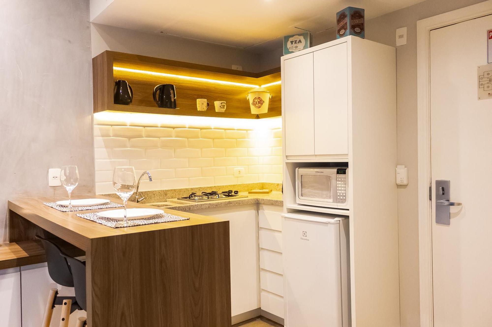 Апартаменты Flat Charmoso Jardim Paulista Сан-Пауло Номер фото